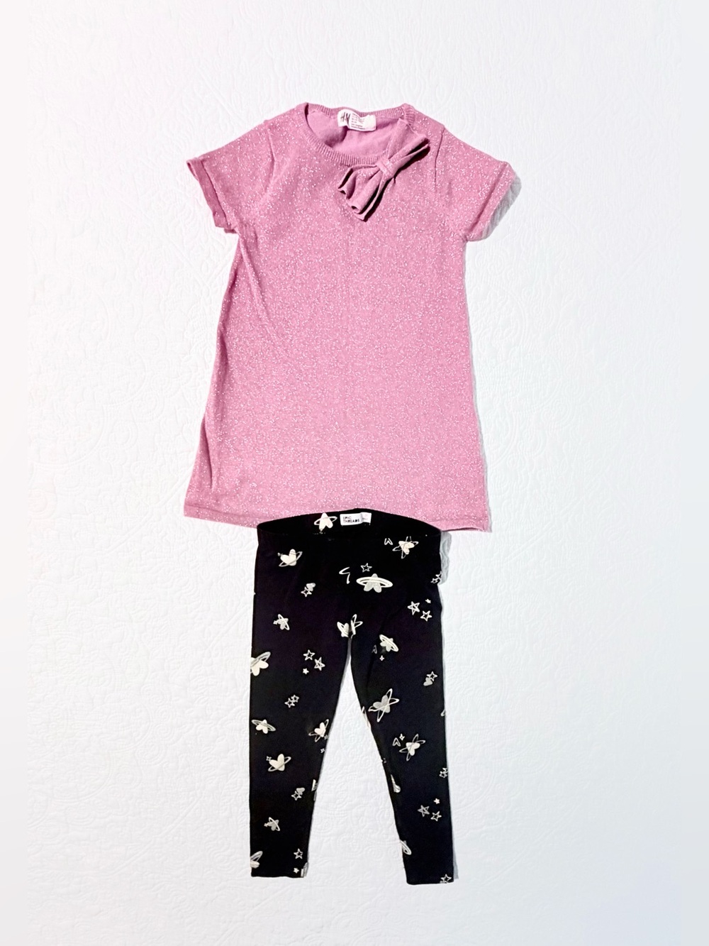 2-Piece Toddler Girls Bundle | H&M Dress 3/4T | Epic Threads Lagging’s 3T